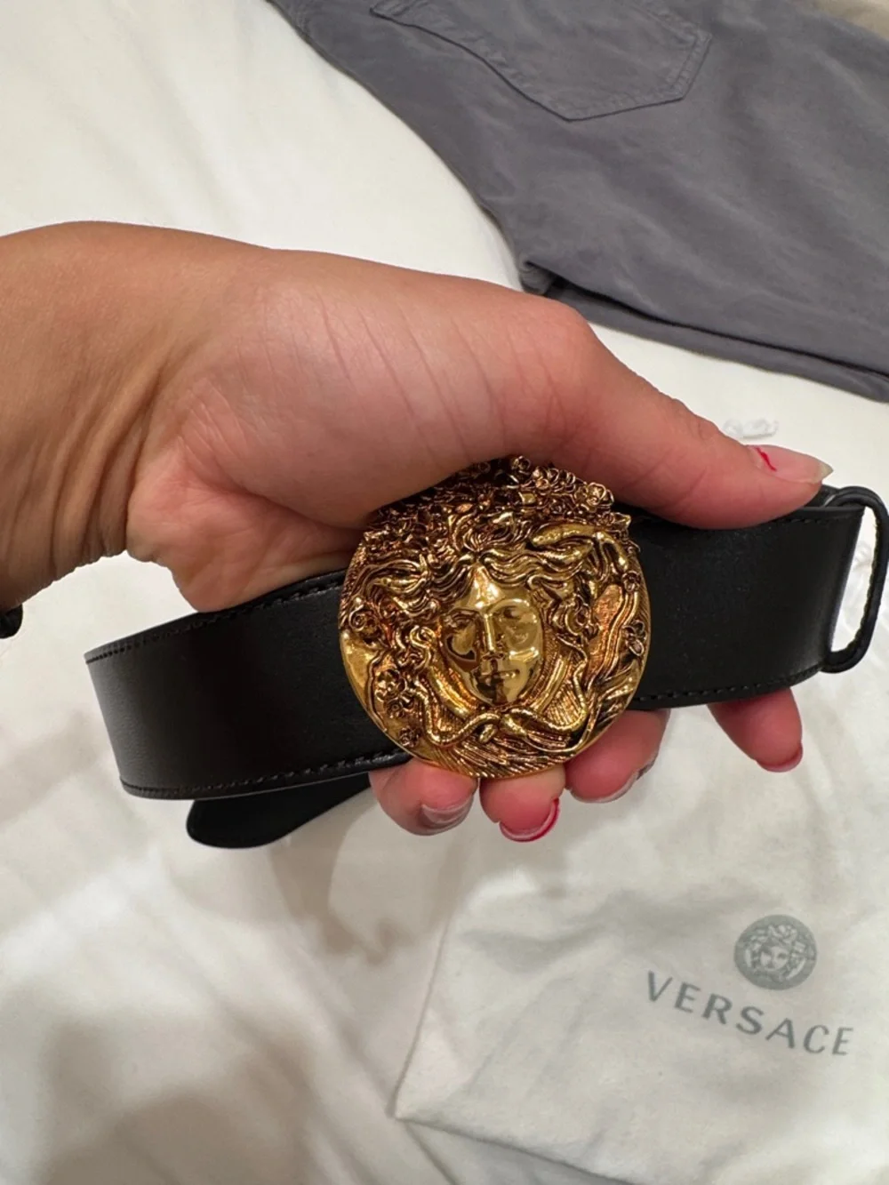 Men Versace Belt size 95